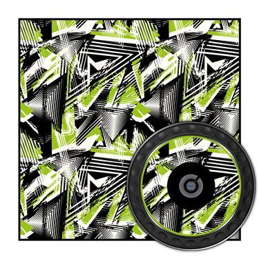 dj-skins Design SPIKE GRÜN